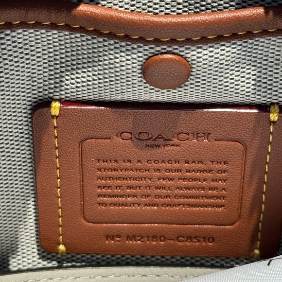 Coach Rogue 25 with Tea Rose in blue/green - Picture 16 of 16